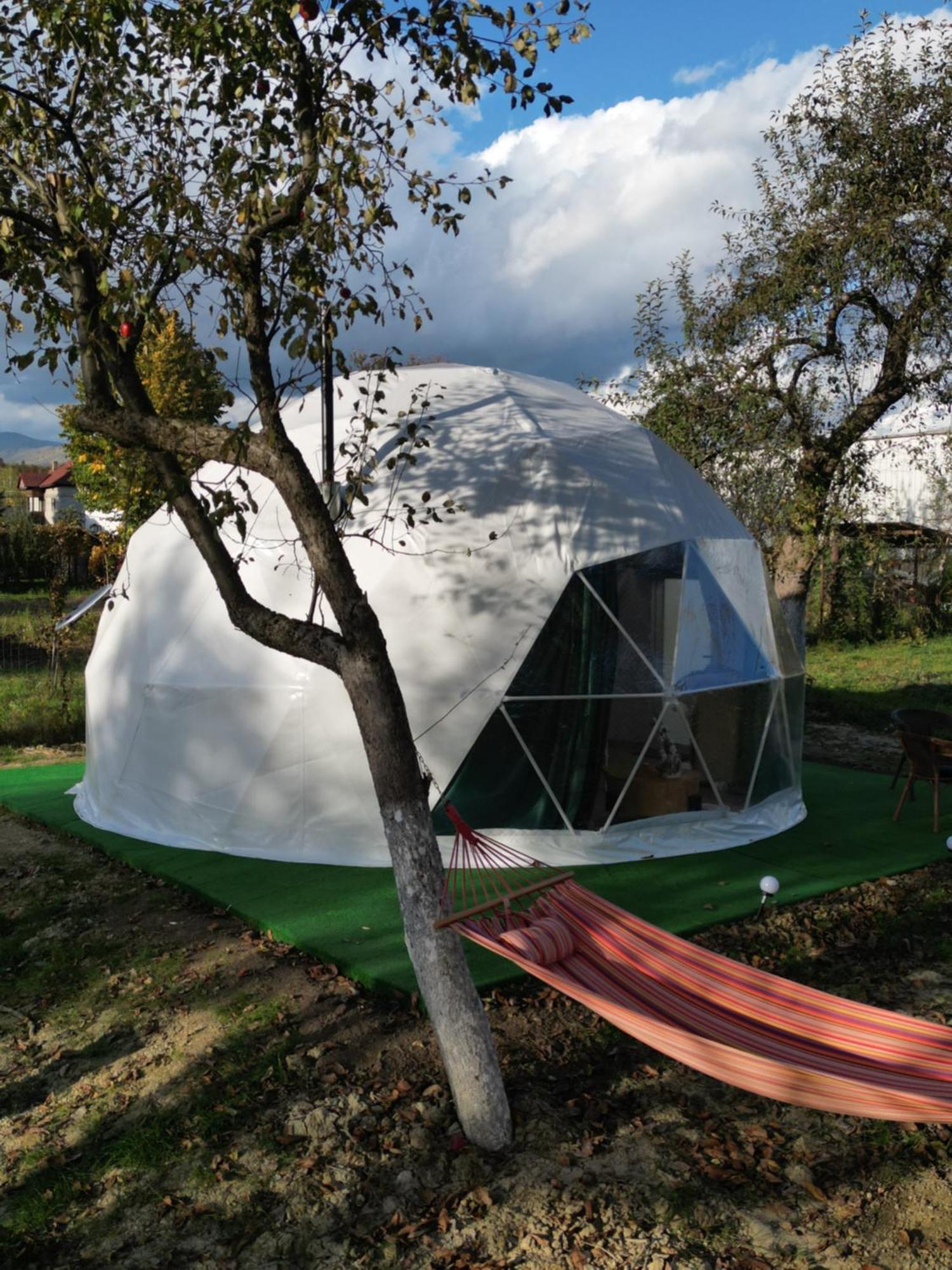 The Frog Glamping Otel Horezu Dış mekan fotoğraf