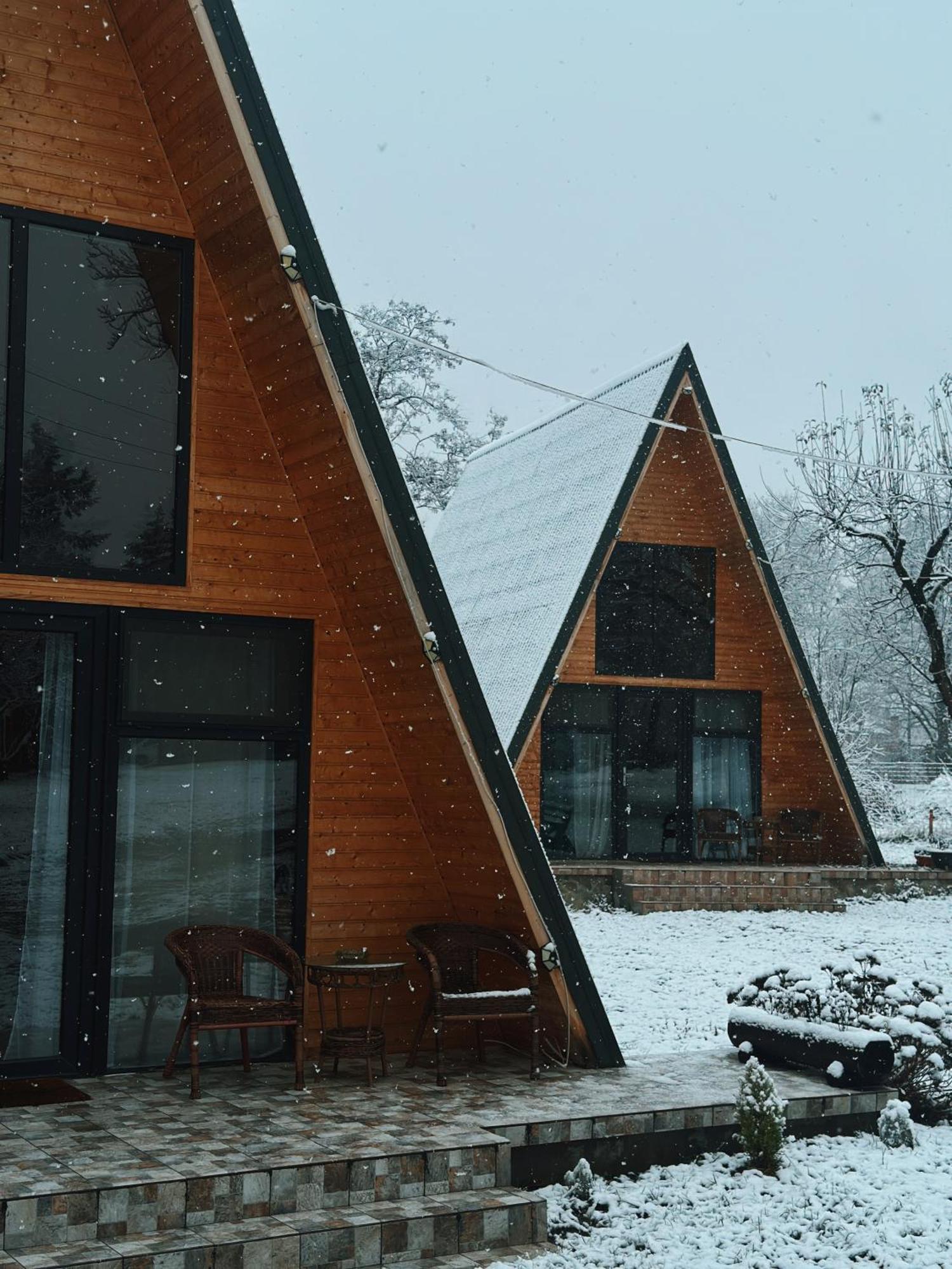 The Frog Glamping Otel Horezu Dış mekan fotoğraf