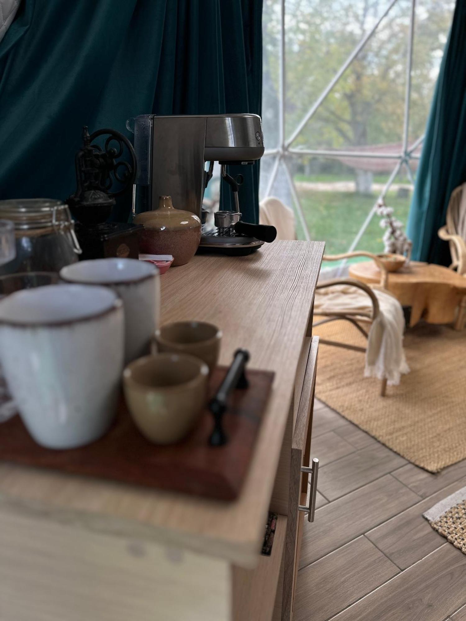 The Frog Glamping Otel Horezu Dış mekan fotoğraf