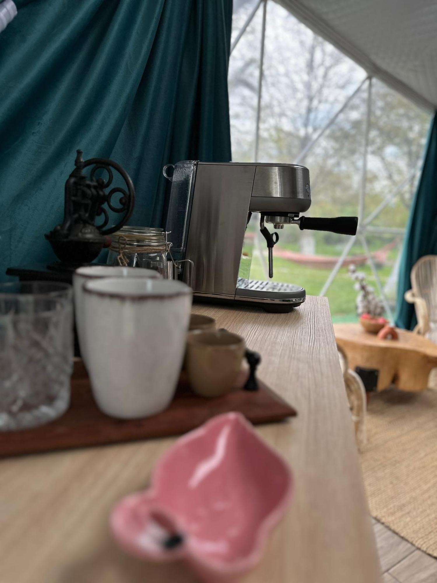 The Frog Glamping Otel Horezu Dış mekan fotoğraf