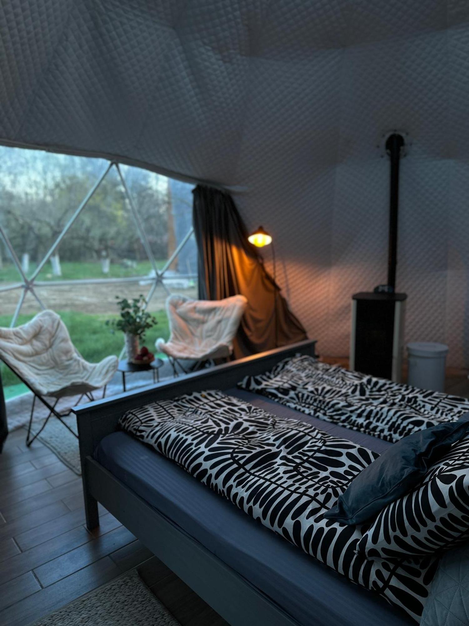 The Frog Glamping Otel Horezu Dış mekan fotoğraf